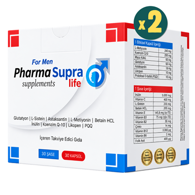 Supplements For Men 30 Saşe 30 Kapsül 2 Adet Fiyatları - Modern Eczane