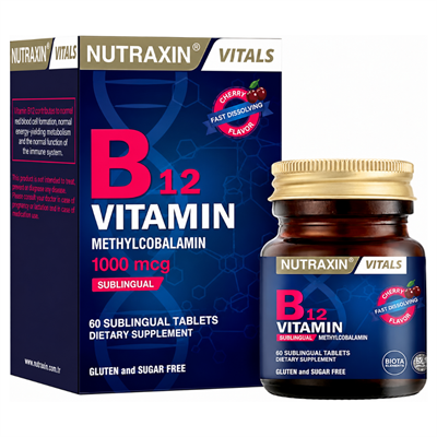 Toptan Nutraxin B12 Vitamin 60 Tablet Fiyatları - Modern Eczane