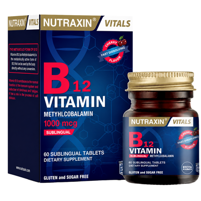 Toptan Nutraxin B12 Vitamin 60 Tablet Fiyatları - Modern Eczane
