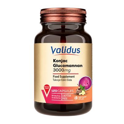 Validus Glucomannan 120 Kapsül Fiyatları - Modern Eczane