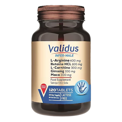 Validus Infer-Male 120 Tablet Fiyatları - Modern Eczane