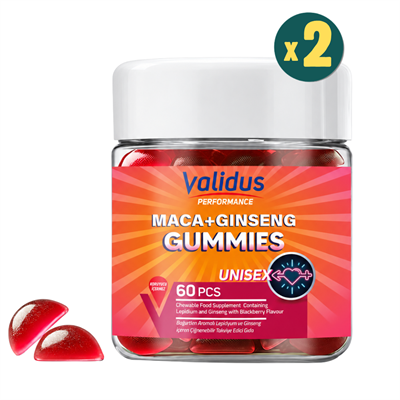 Validus Maca Ginseng 60 Gummies 2 Adet Fiyatları - Modern Eczanesi