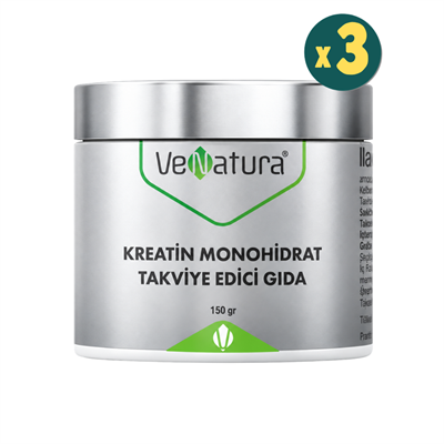 Venatura Kreatin Monohidrat 150 gr 3 Adet Fiyatları - Modern Eczane