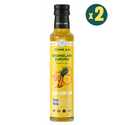 Zühre Ana Bromelain Şurubu 250 ml 2 Adet Fiyatları - Modern Eczane