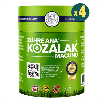 Zühre Ana Kozalak Macunu 240 gr 4 Adet Fiyatları - Modern Eczane