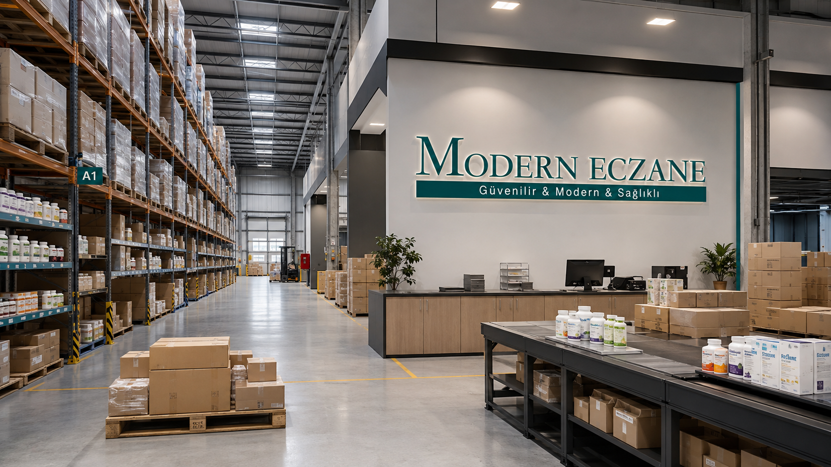 Moderneczane toptan vitamin ve gıda takviyesi tedarik alanı