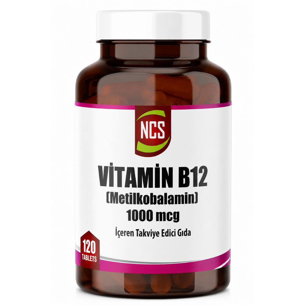 NCS B12 Metilkobalamin 1000 mcg 120 Tablet ürün görseli