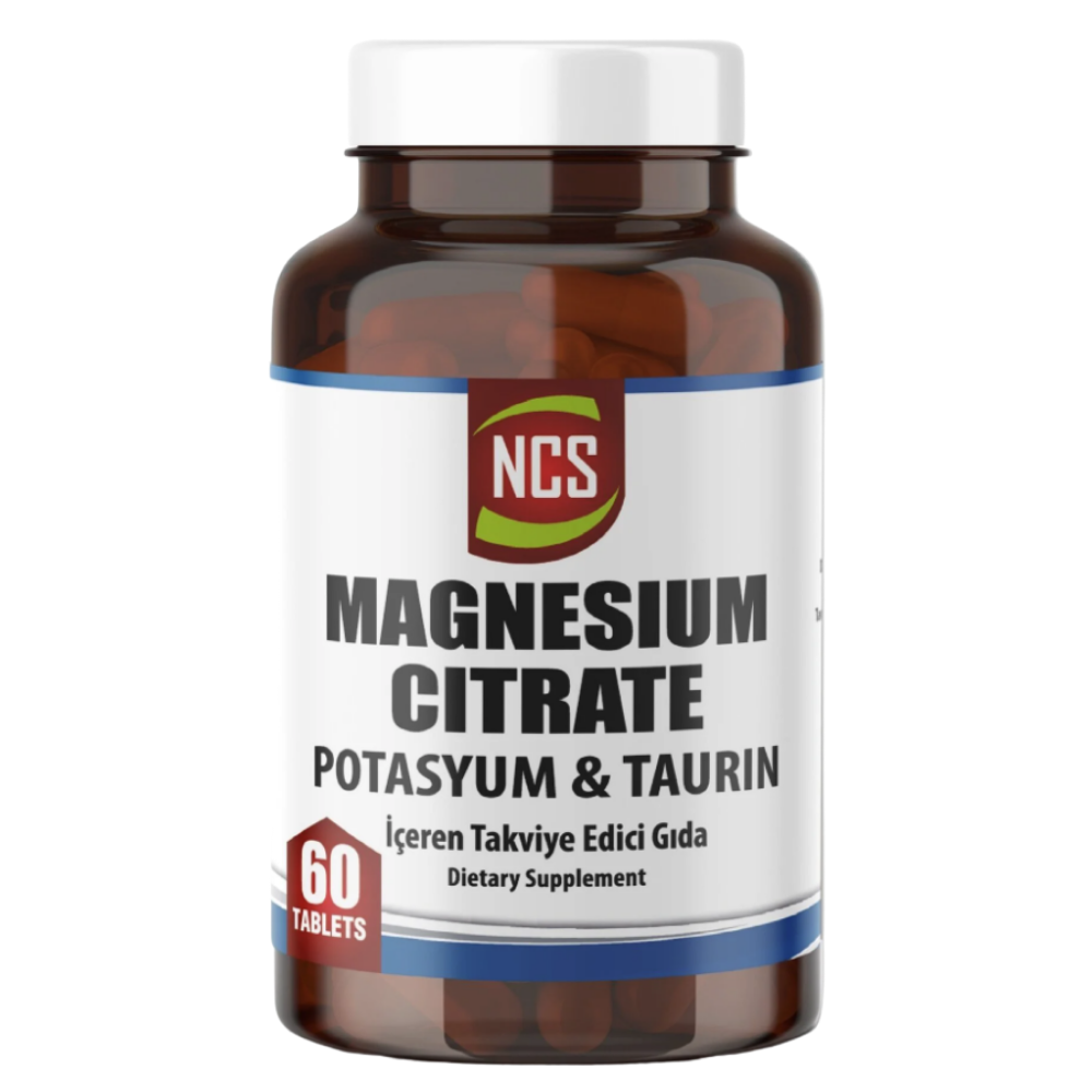 NCS Magnezyum Sitrat Potasyum Taurin 60 Tablet ürün görseli