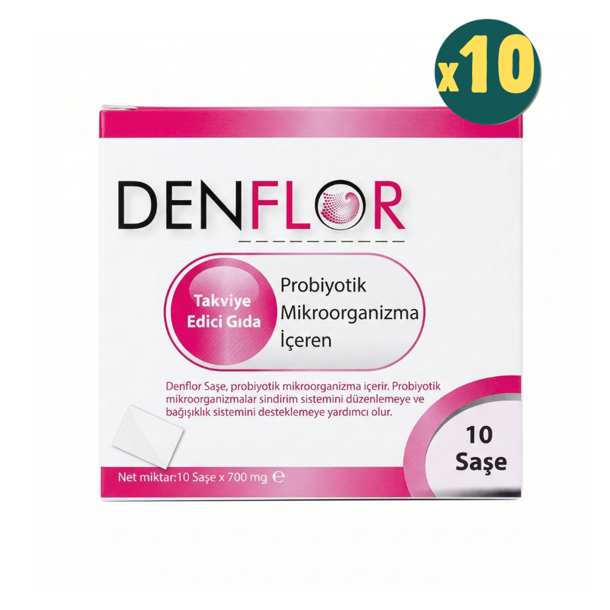 Denflor Probiyotik 10 Saşe 10 Adet Fiyatları - Modern Eczane