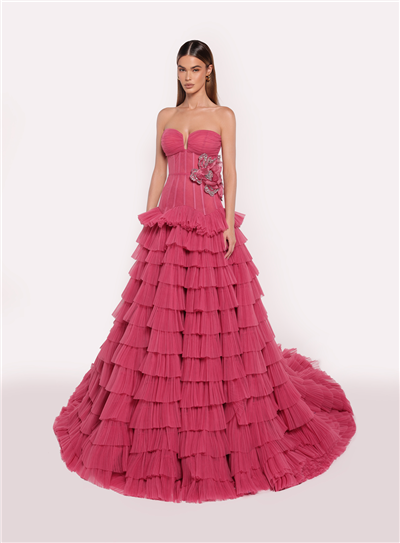 限定価格！定価14万円TARIK EDIZ最高級ドレス一点物！ Dresses Models and Prices | Tarık Ediz