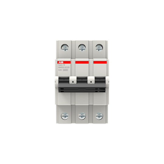 3kA, 3P, C-Char., 25A