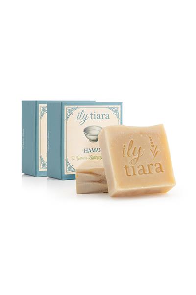 El Yapımı Zeytinyağlı Hamam Sabun  – 135 g  (2'li) 