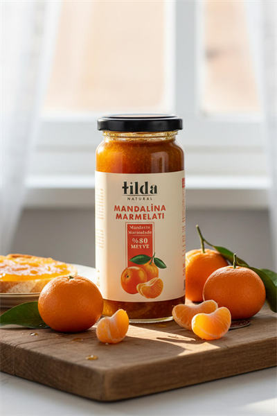 Mandalina Marmelatı (%80 Meyve) – 250 g