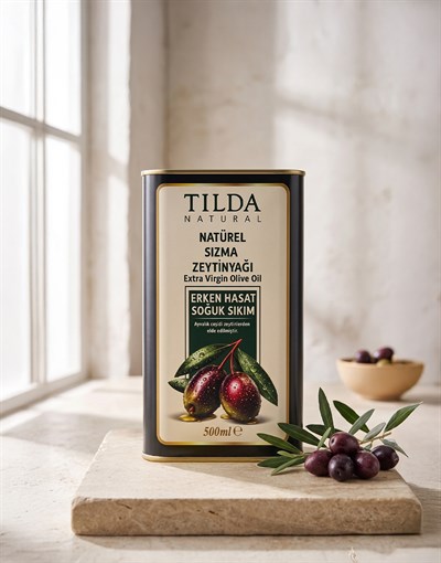 Tilda Erken Hasat Soğuk Sıkım Zeytinyağı Tnk 500 Ml