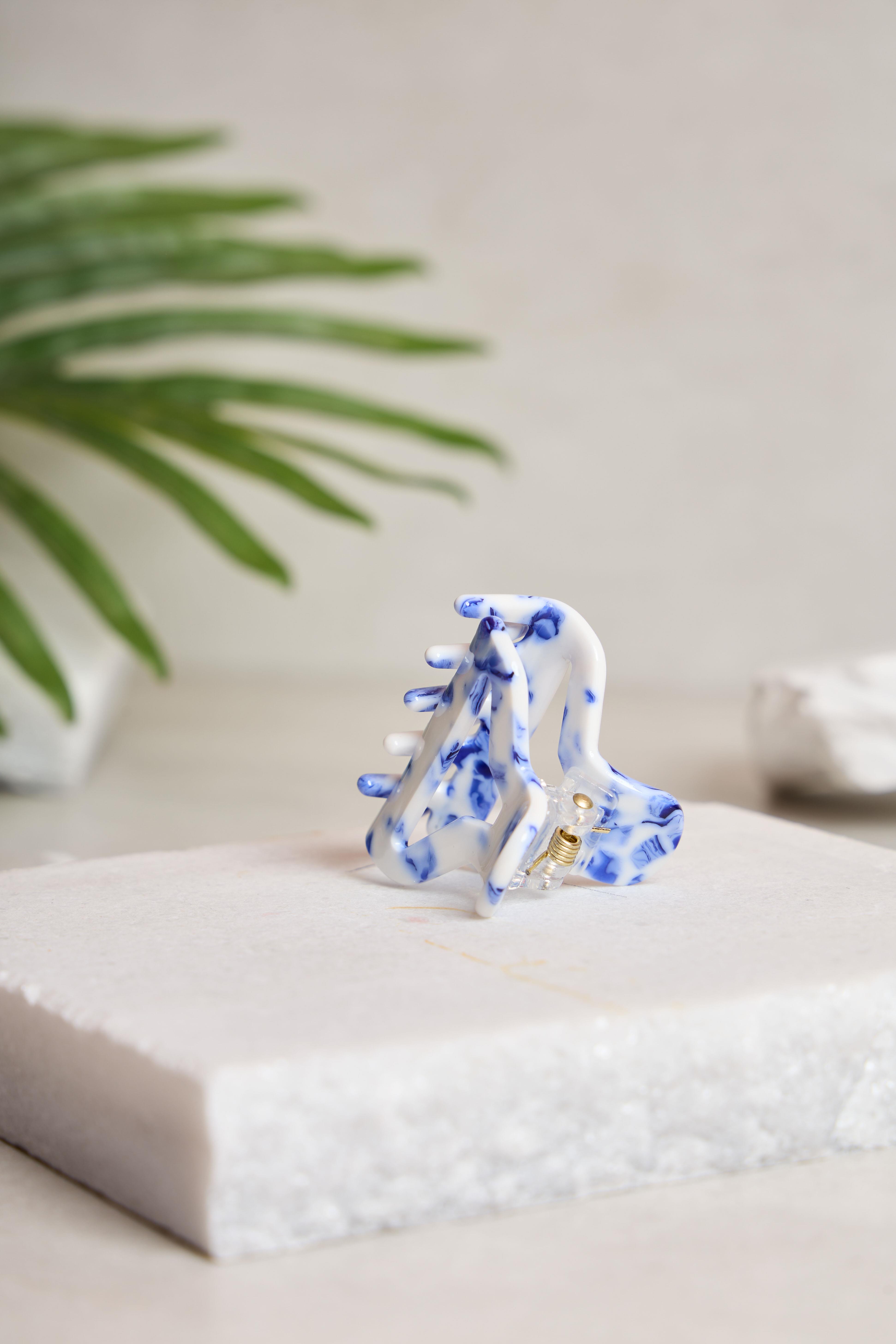 Delta Blue Porcelain Kemik Toka