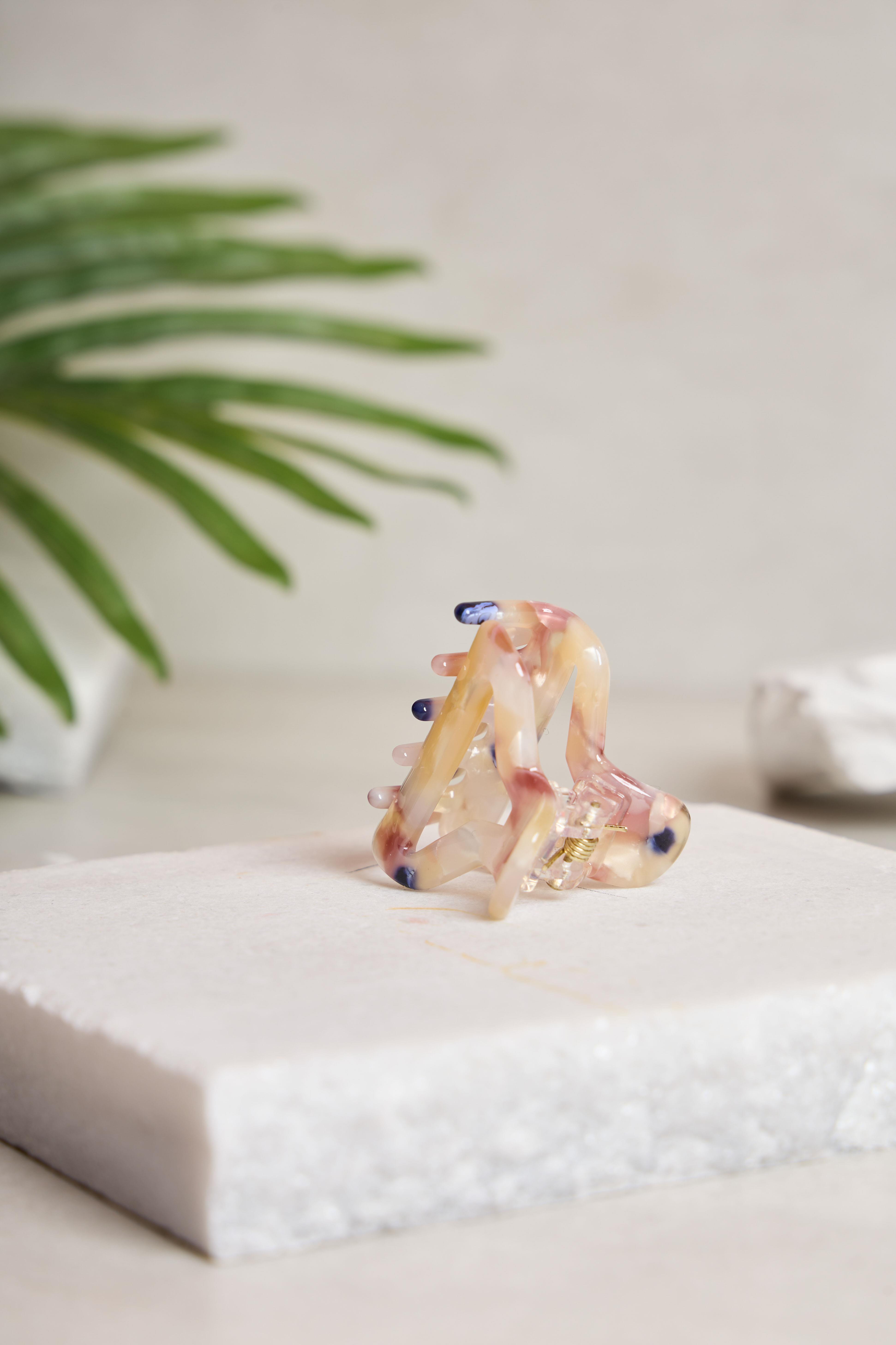 Delta Rose Quartz Cream Kemik Toka