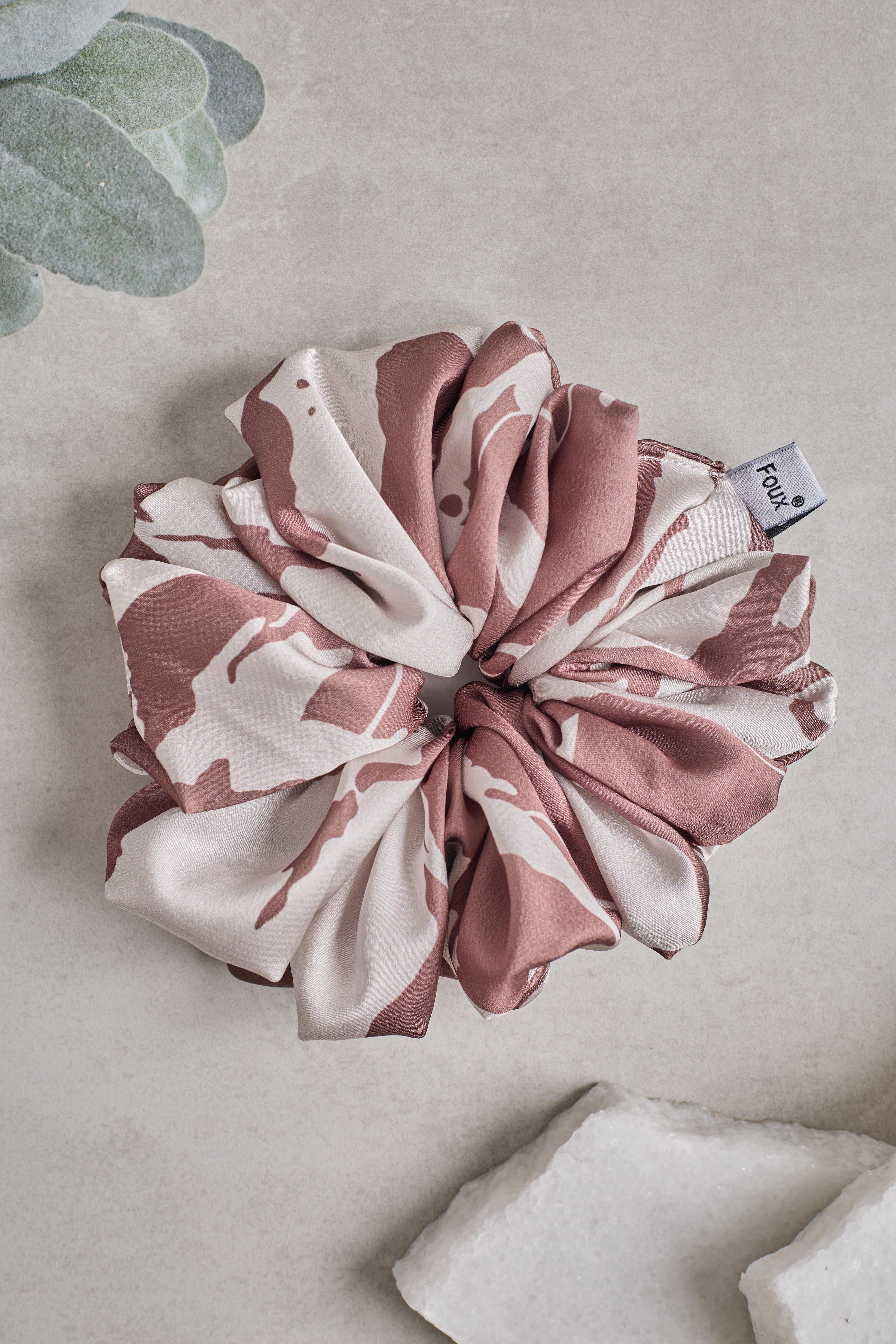 Fawn Bol Büzgülü Scrunchie