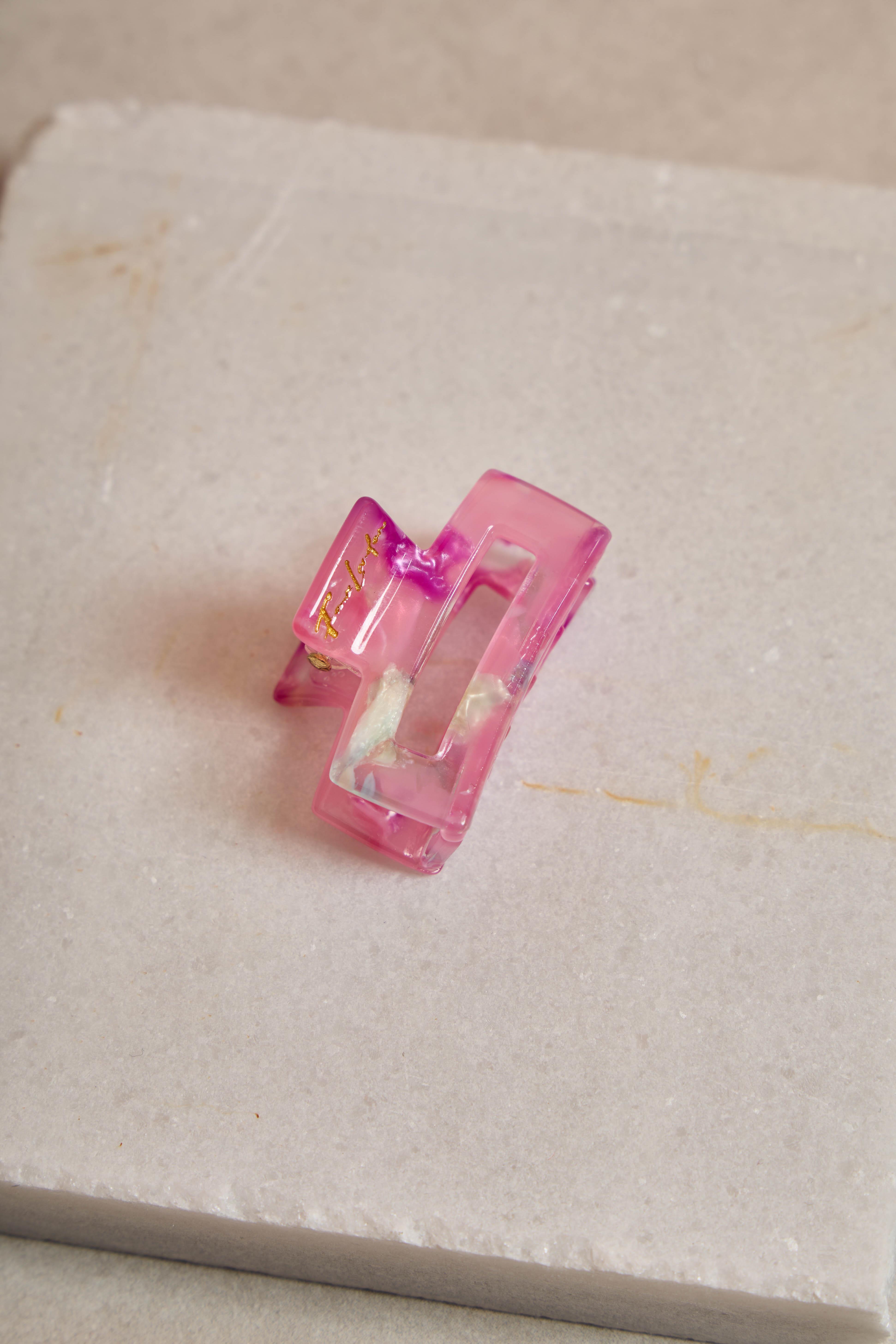 Mini Rectangle Blush Petal Kemik Toka