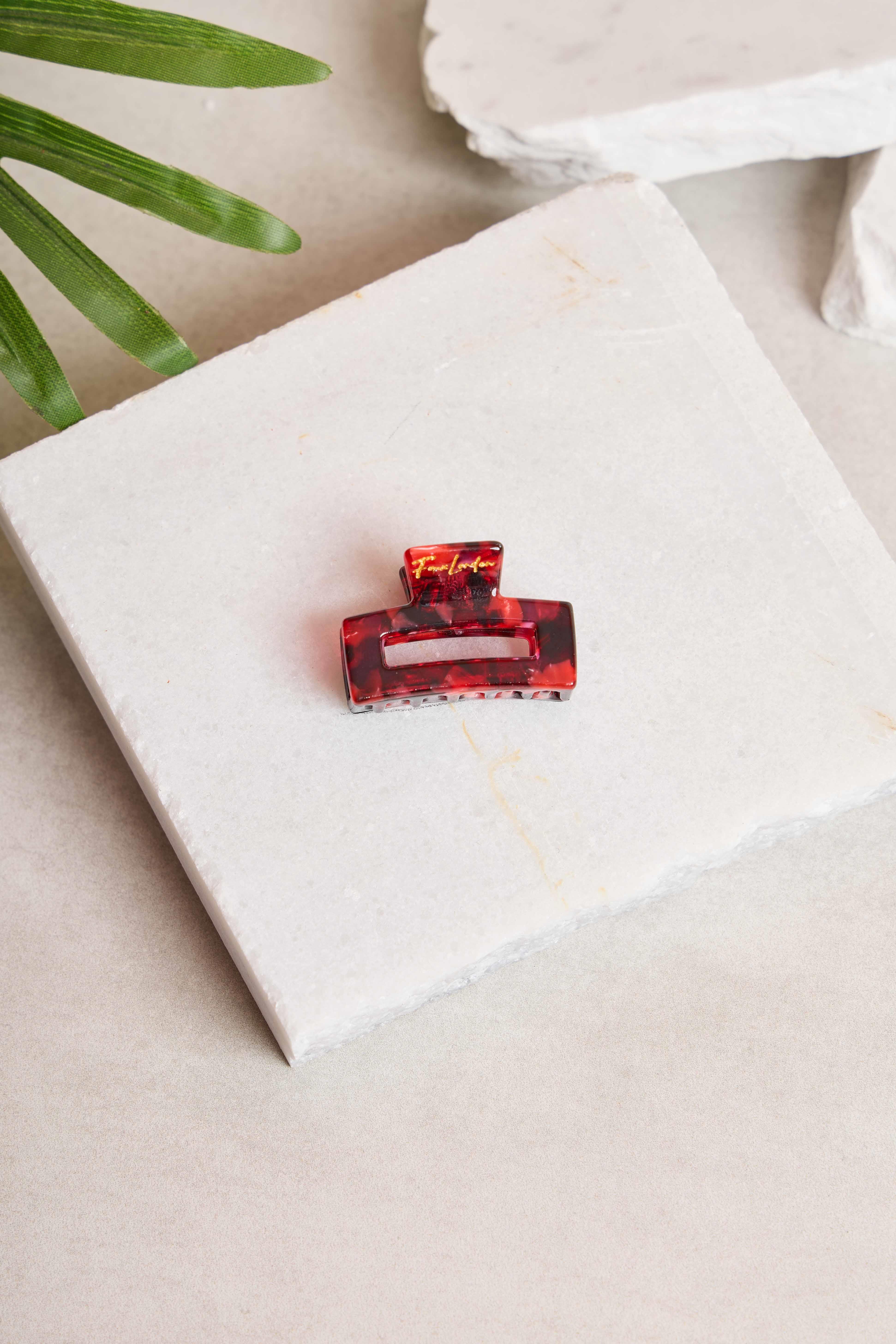 Mini Rectangle Crimson Flame Kemik Toka