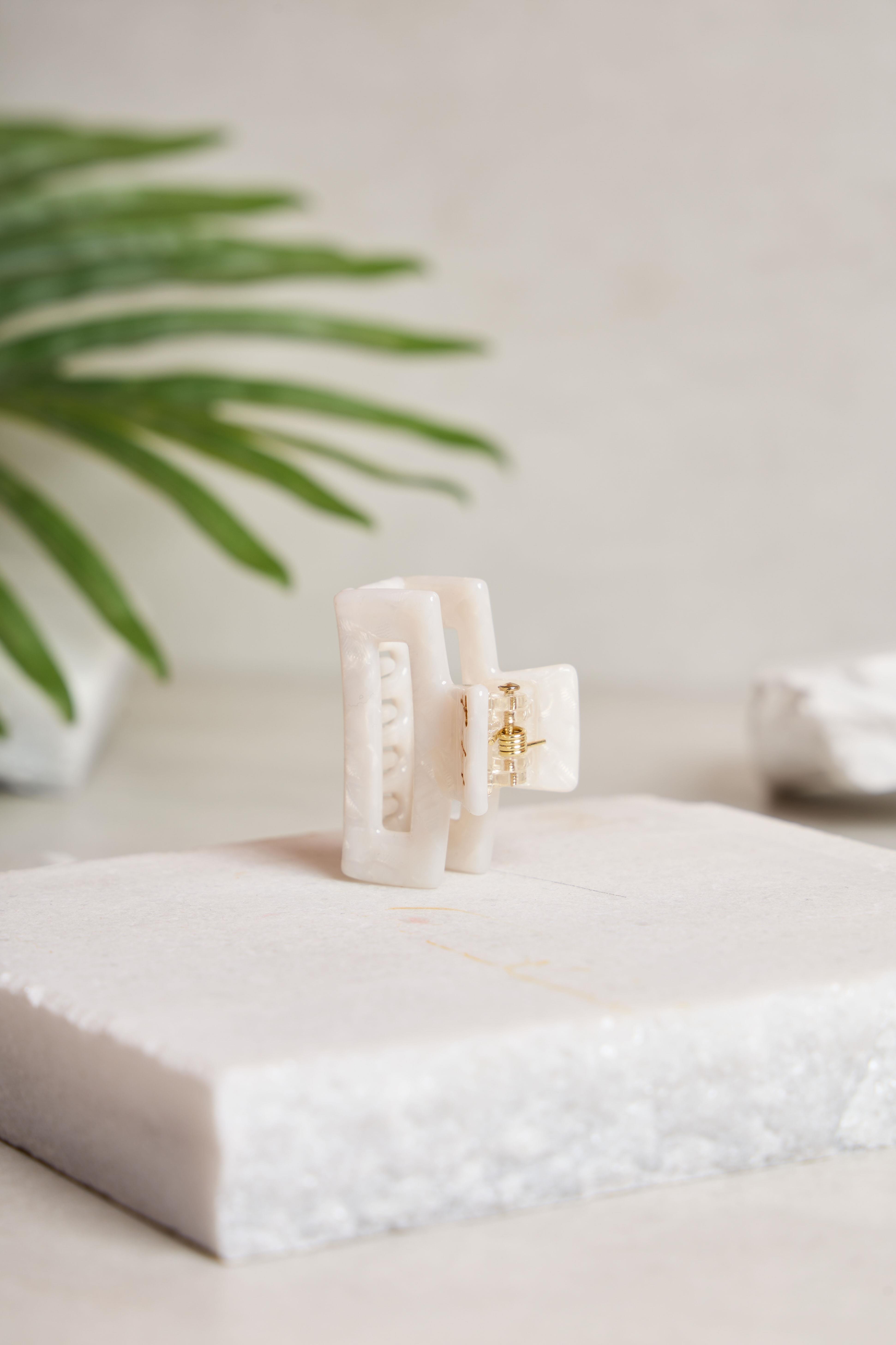 Mini Rectangle Pearl Frost Kemik Toka