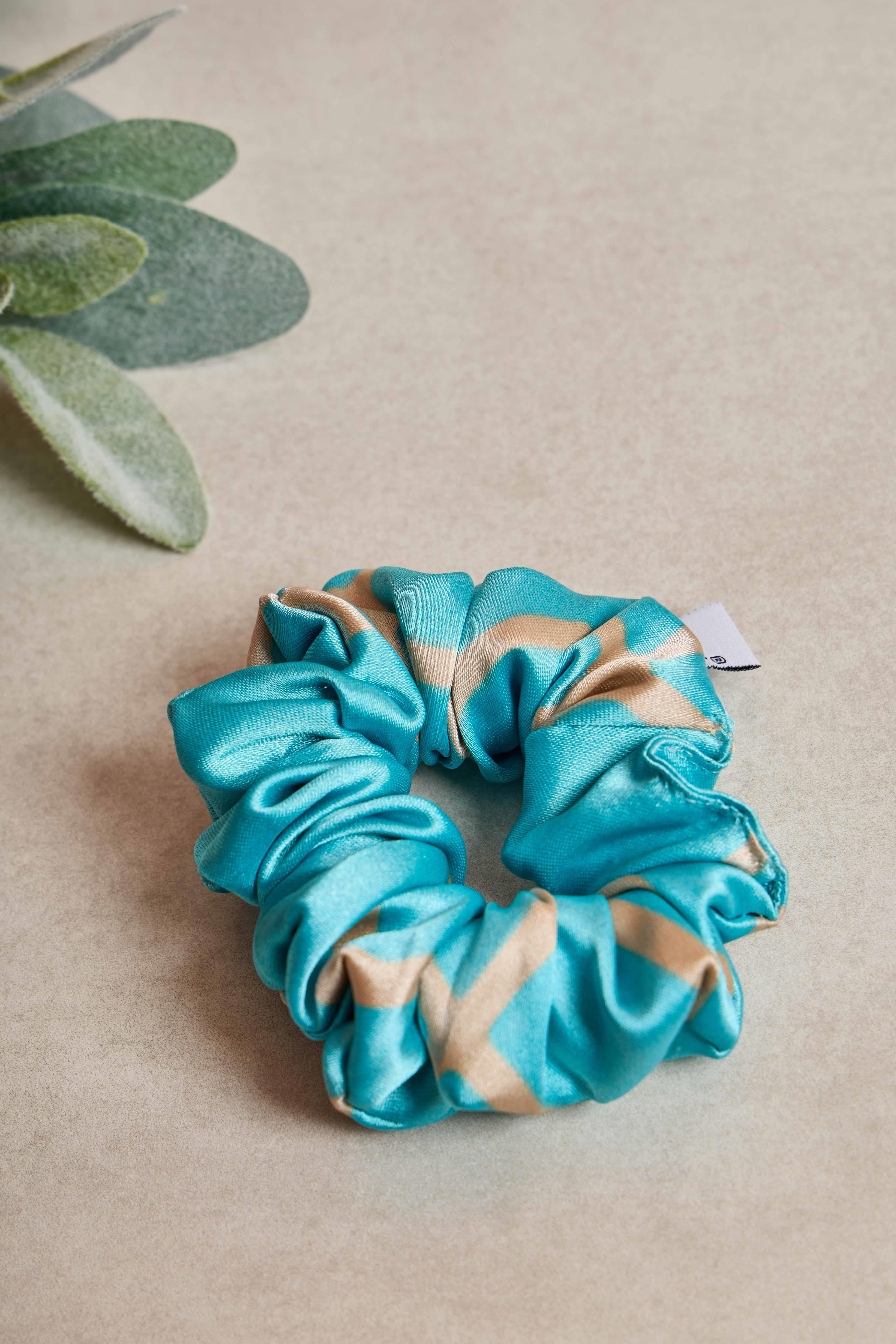 Ocean Small Scrunchie