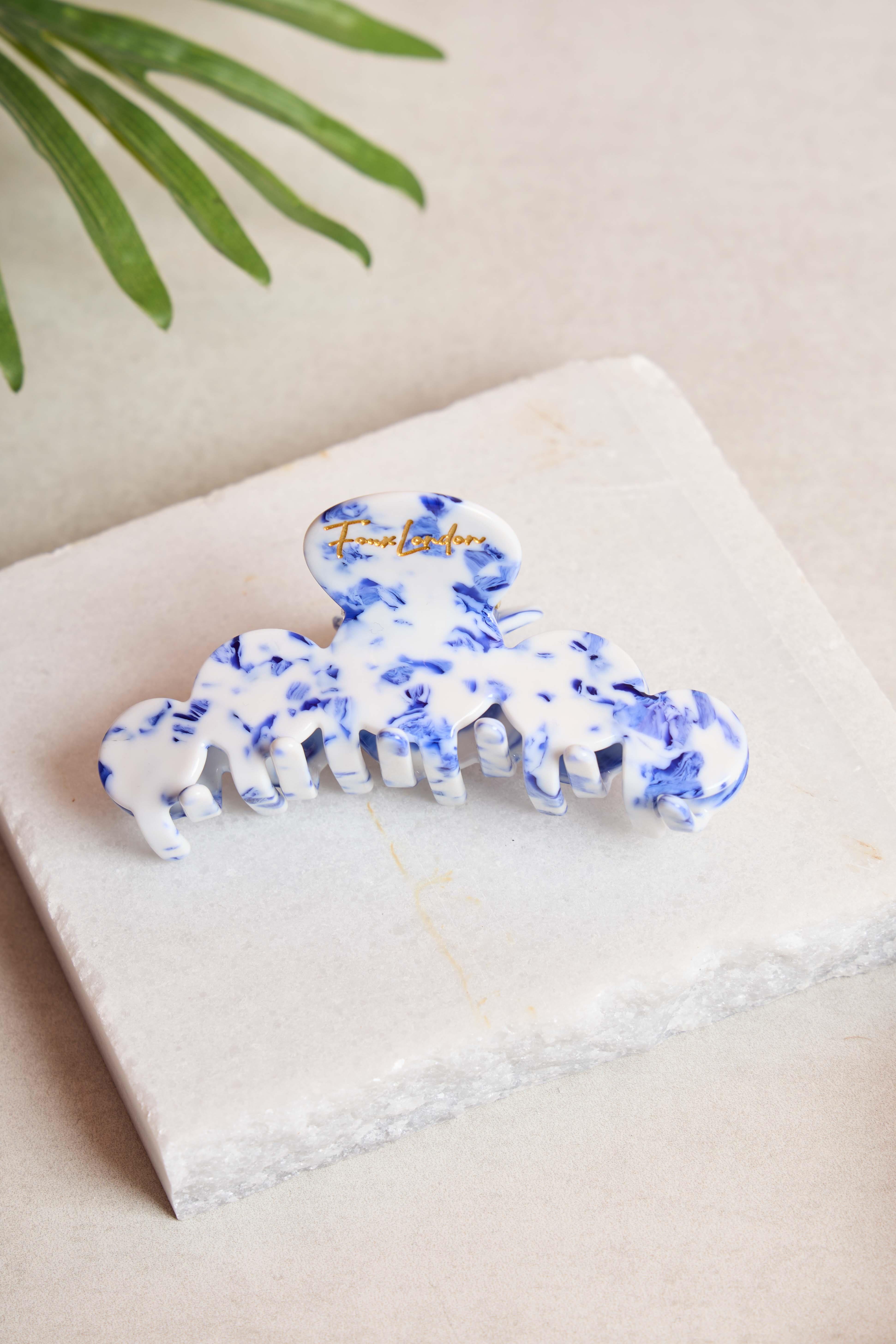 Olimpiyat Blue Porcelain Kemik Toka