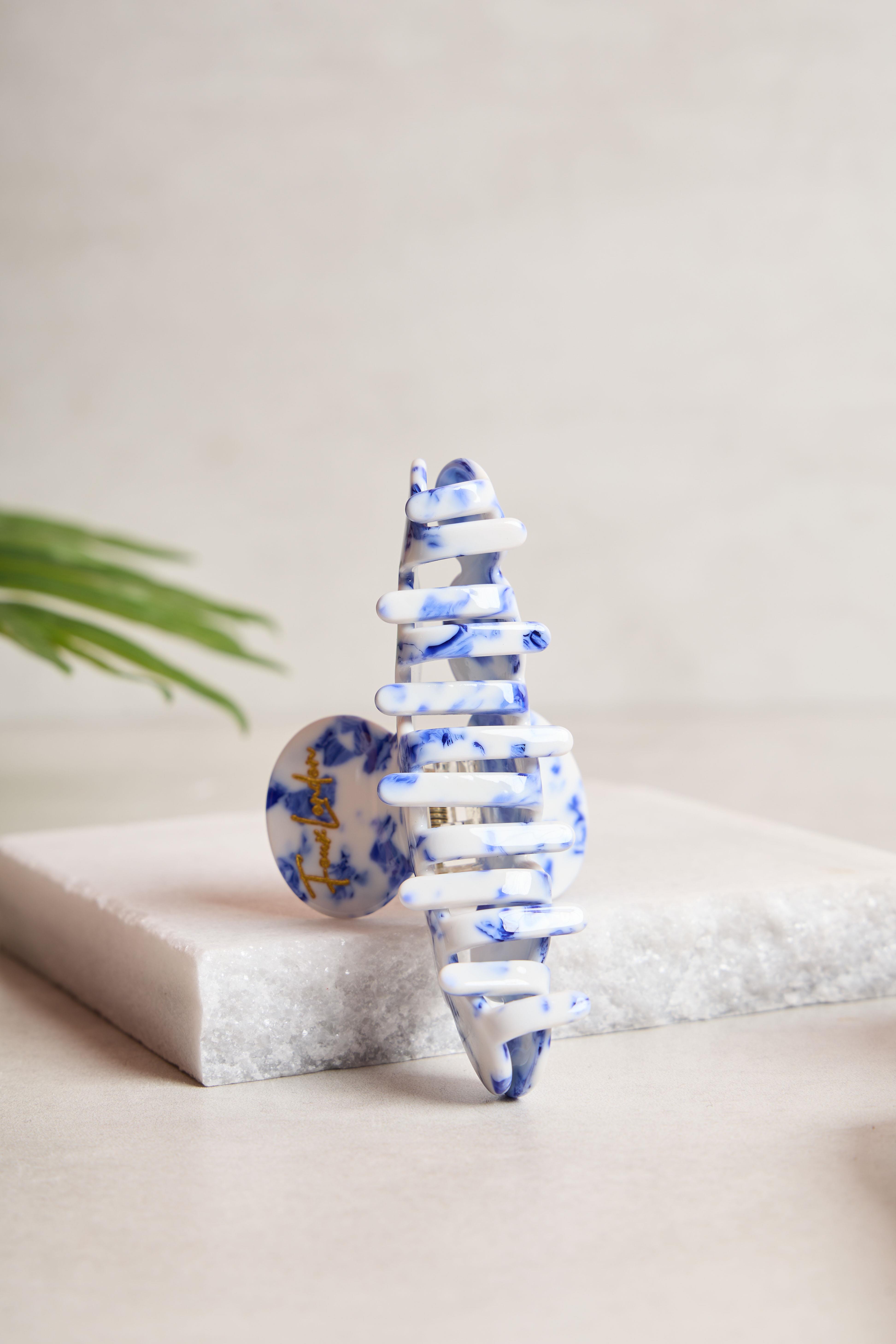 Olimpiyat Blue Porcelain Kemik Toka