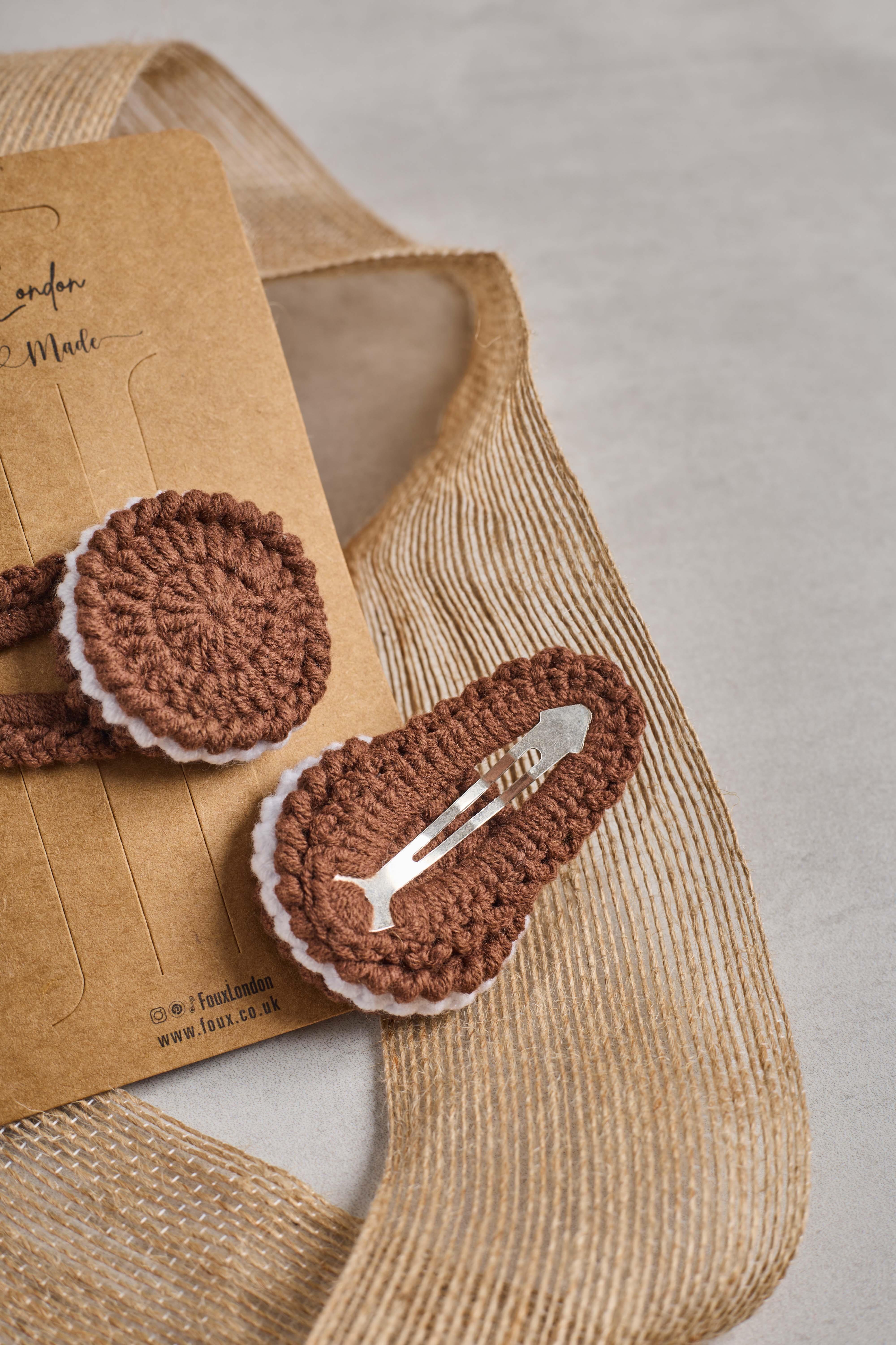 Oreo Örgü Çıtçıt Toka