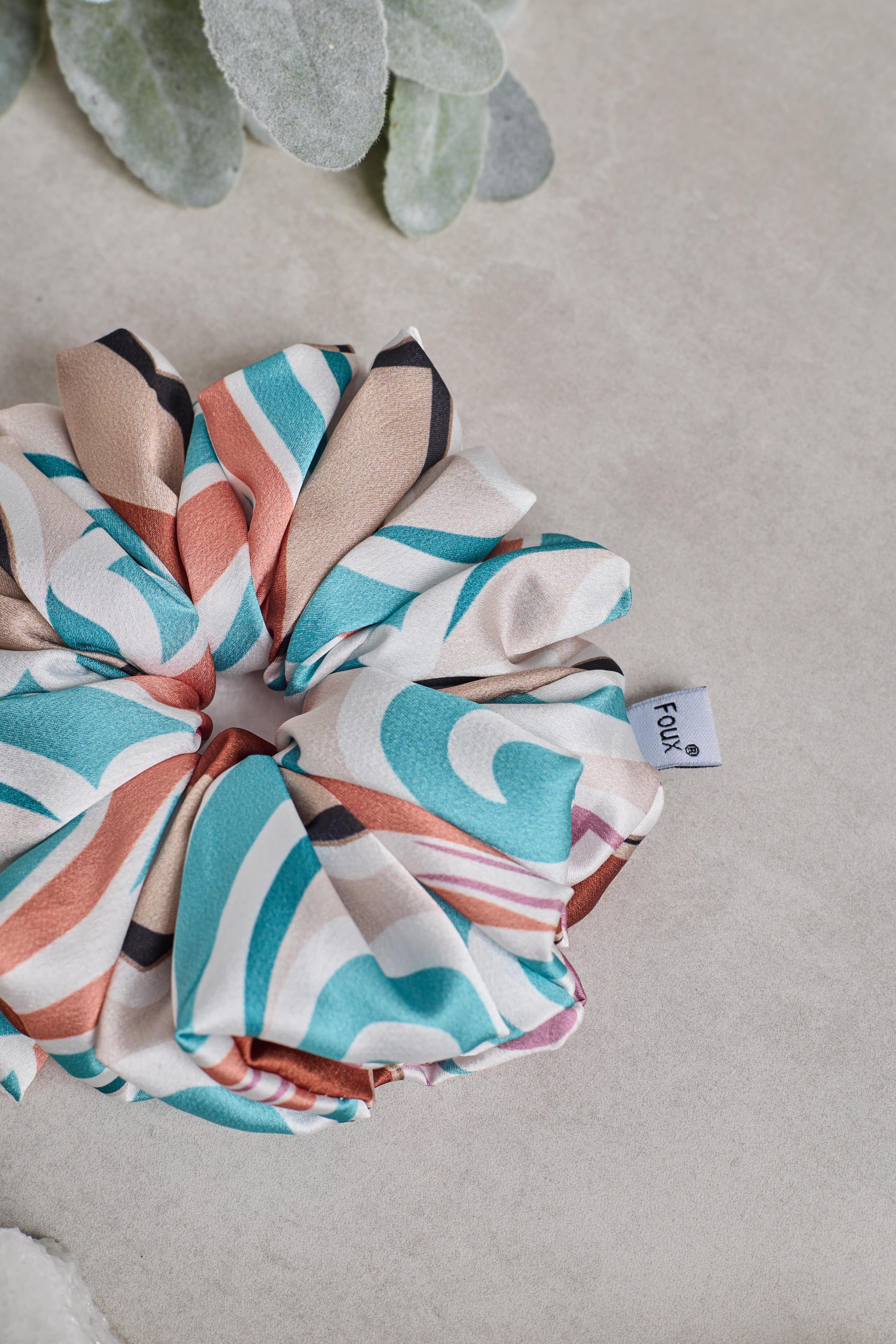 Ottoman Bol Büzgülü Scrunchie