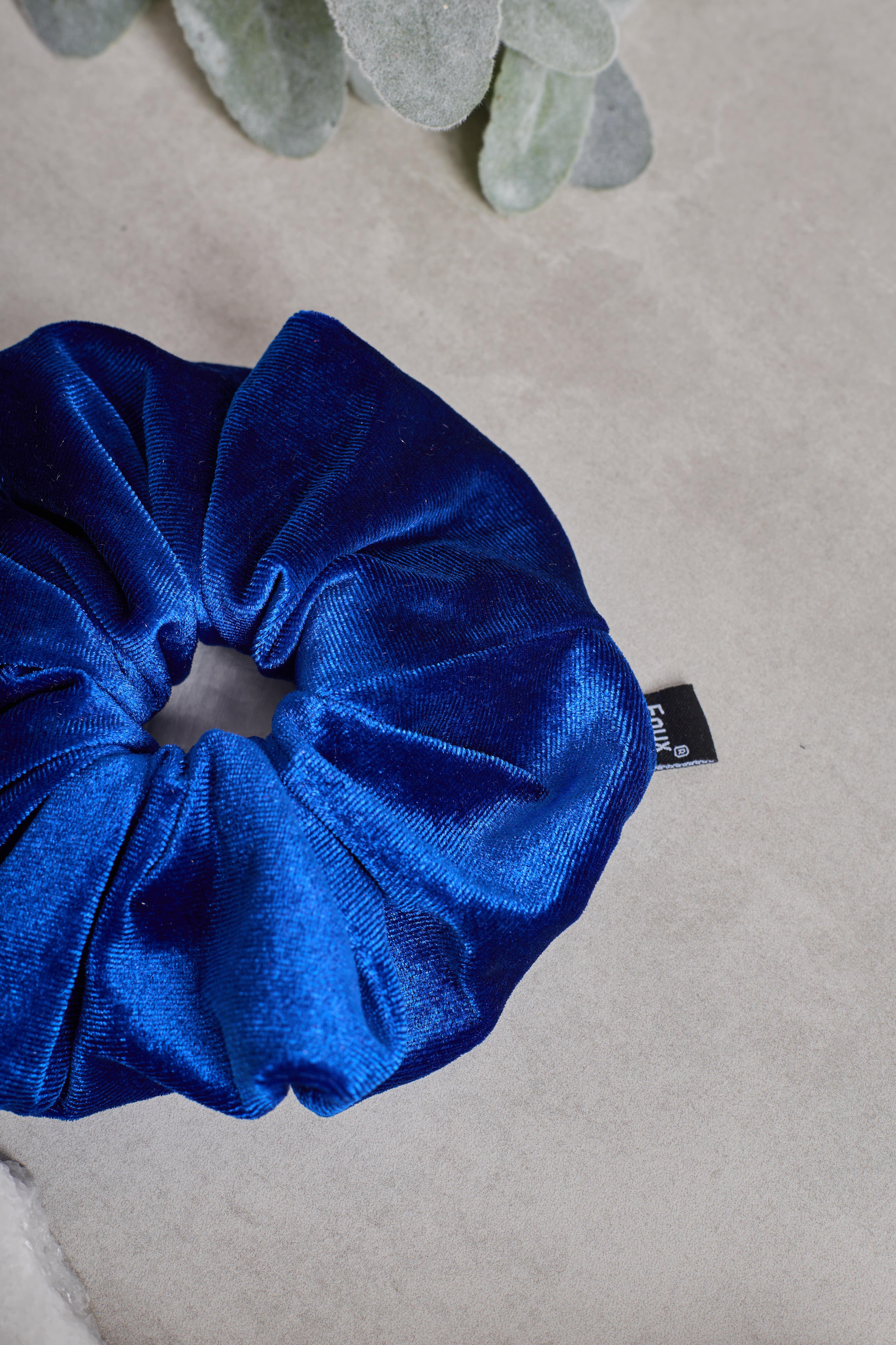Saks Kadife Scrunchie