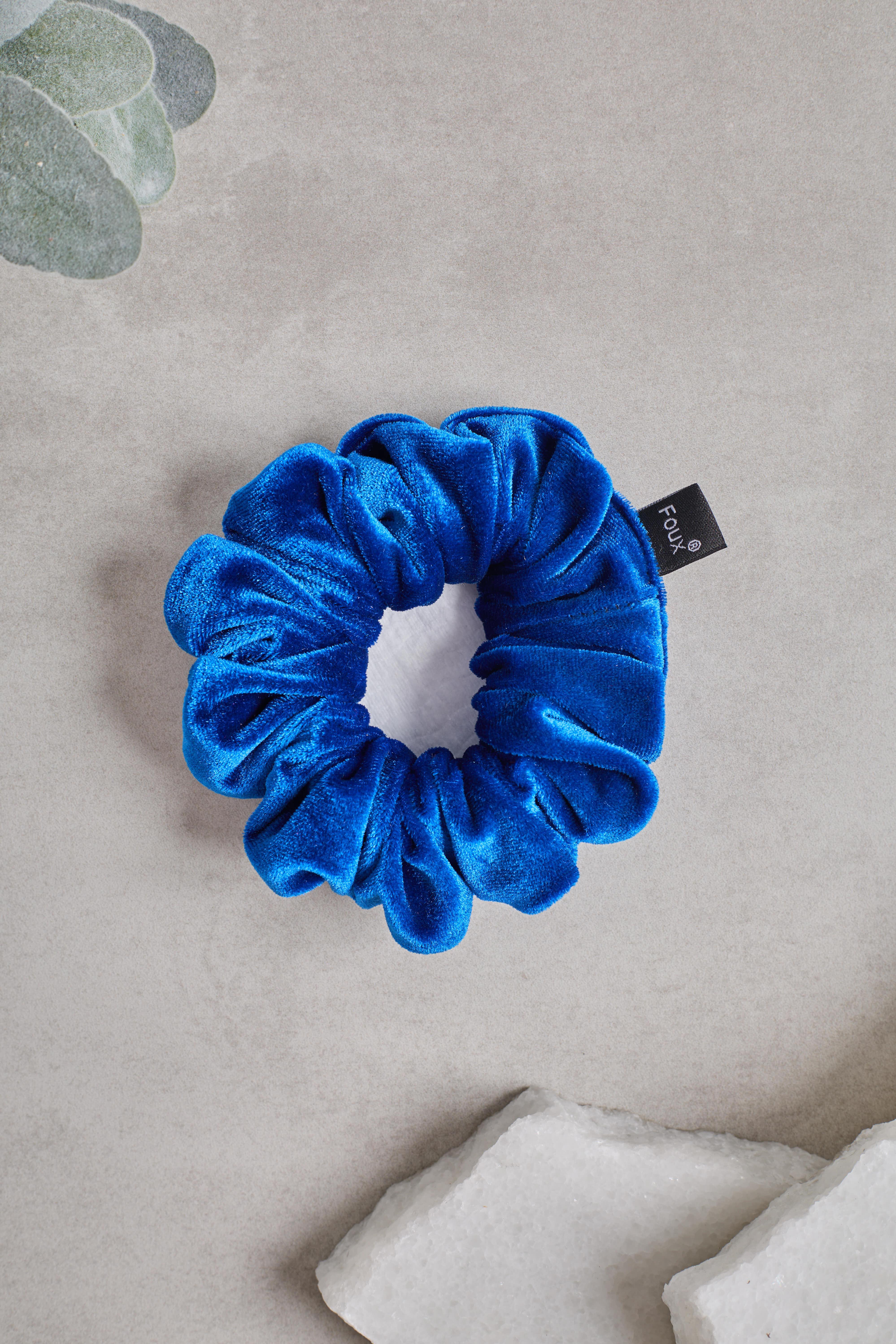 Saks Kadife Small Scrunchie