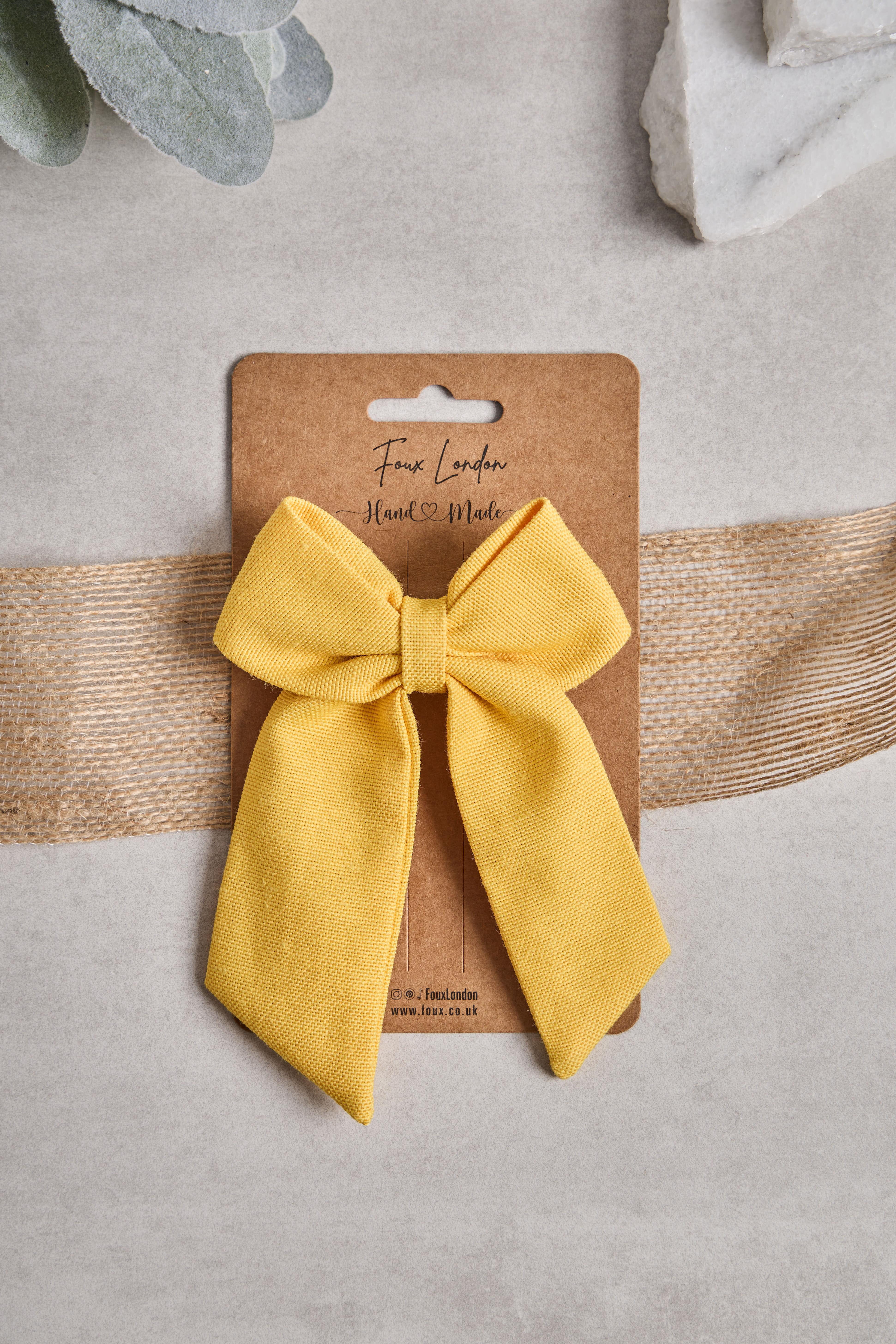 Sarı Mini Fiyonk Toka
