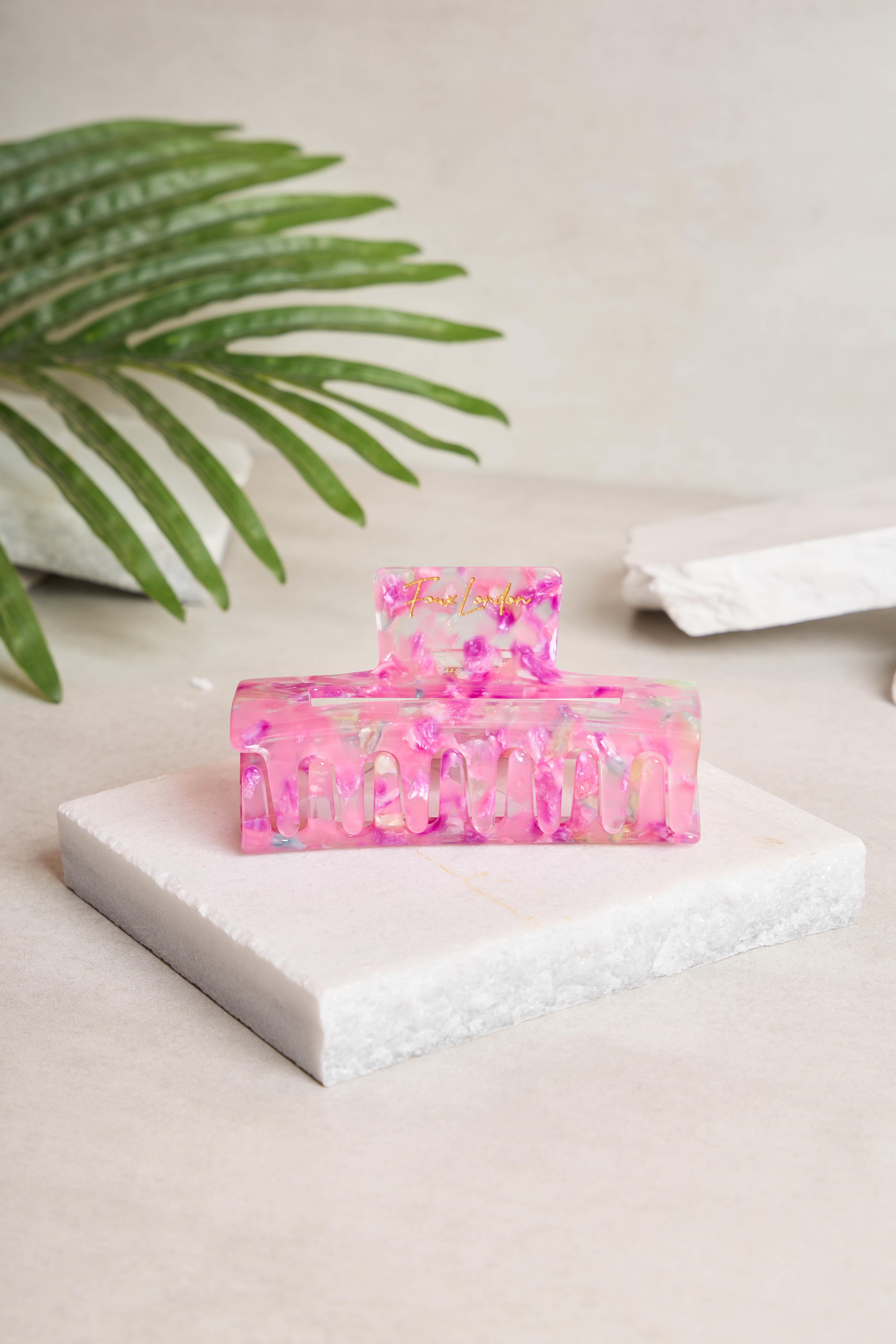 STD Dikdörtgen Blush Petal Kemik Toka