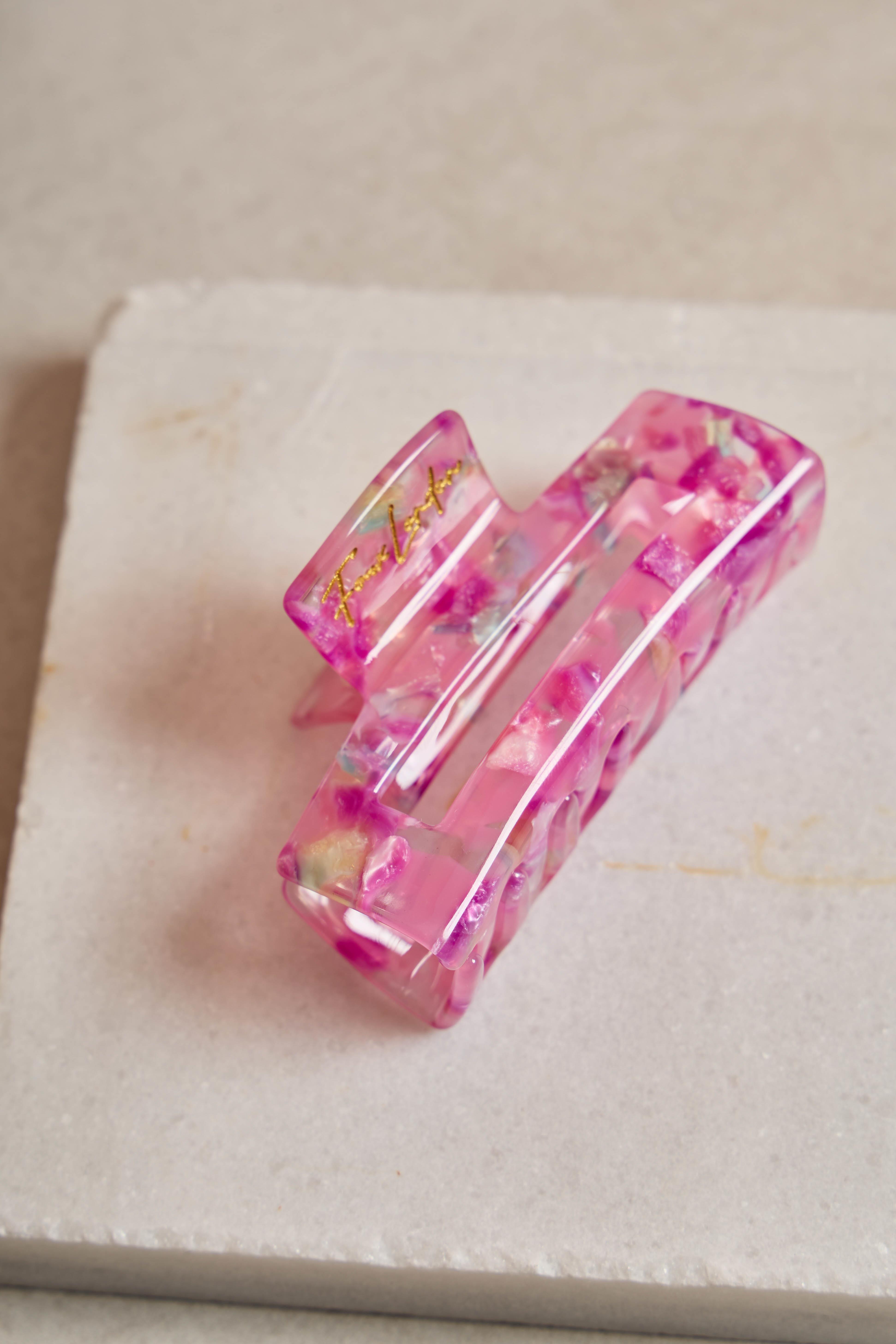 STD Dikdörtgen Blush Petal Kemik Toka