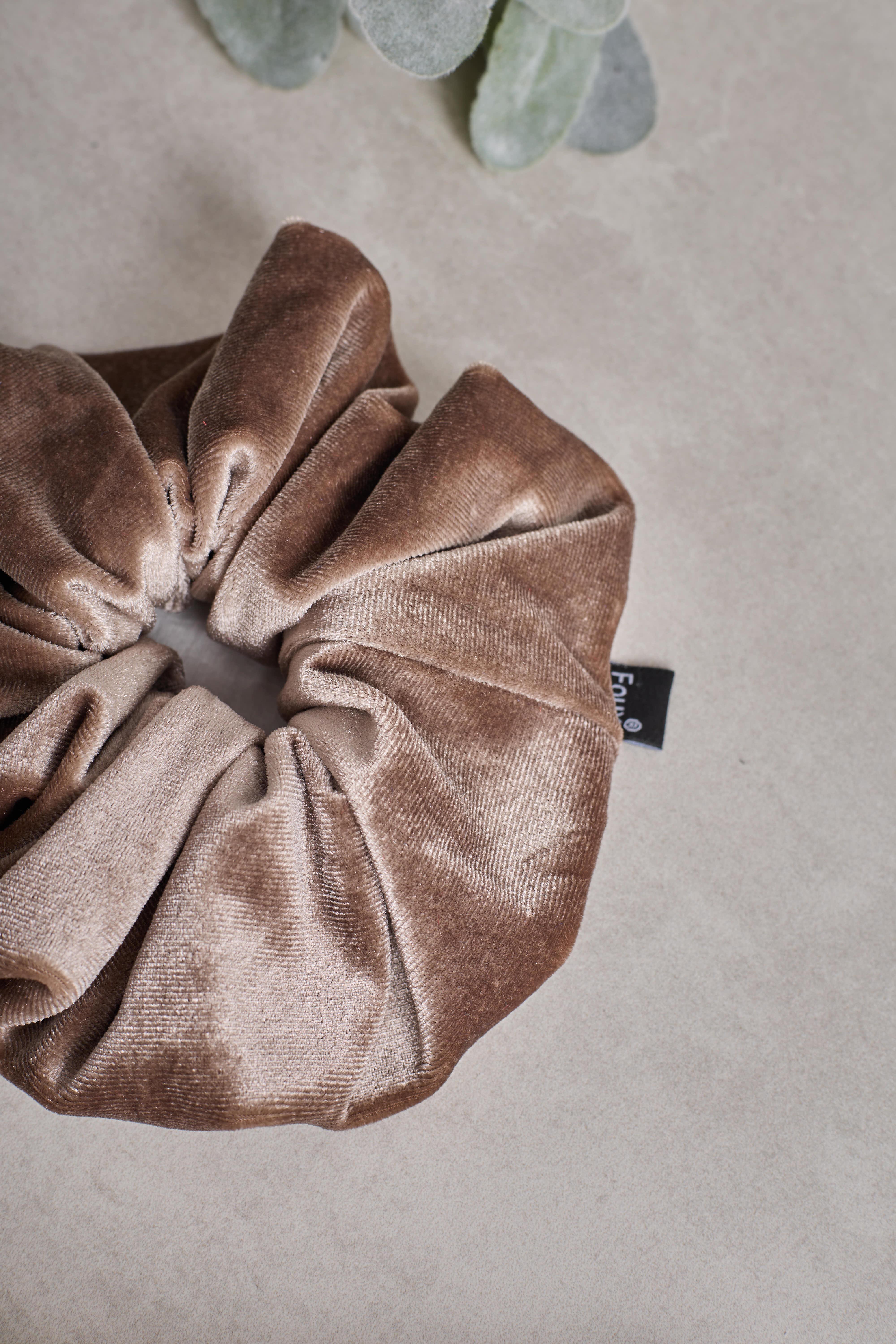 Vizon Kadife Scrunchie
