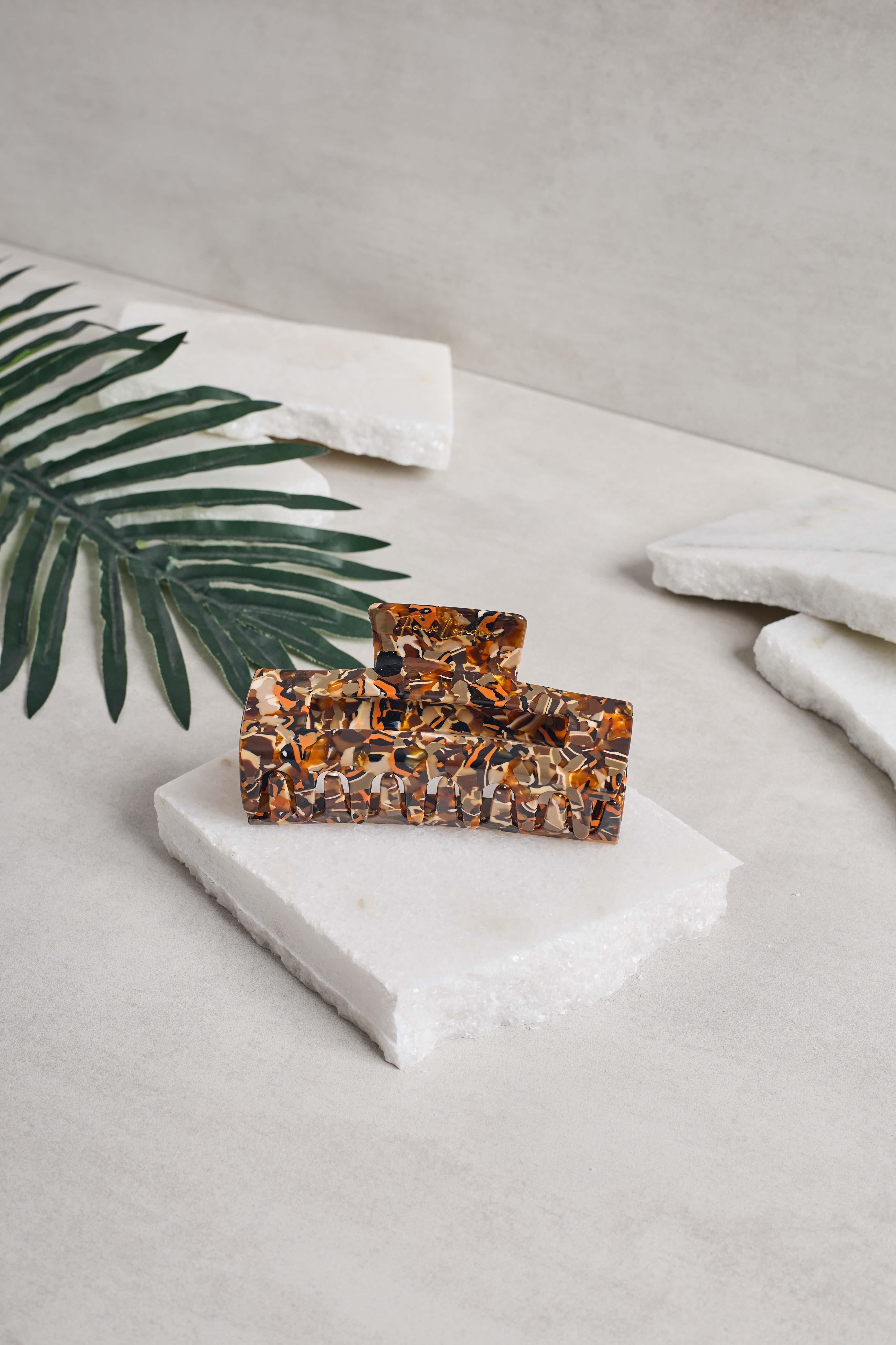 XL Dikdörtgen Turtle Kemik Mandal