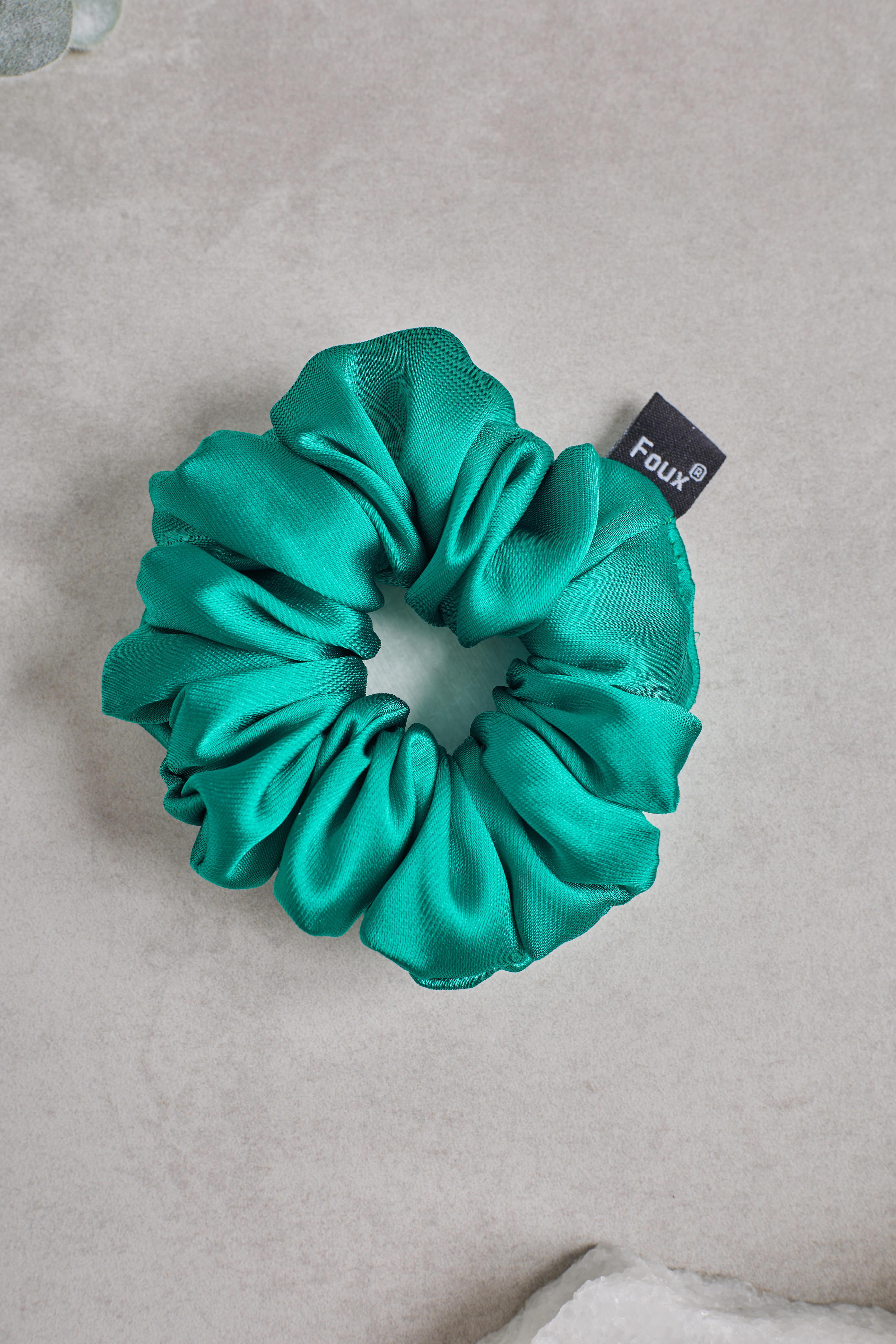 Yeşil Small Scrunchie
