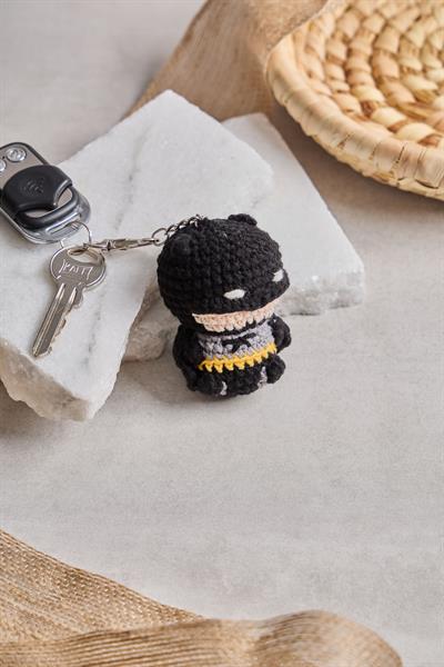 Batman Mini Örgü Anahtarlık
