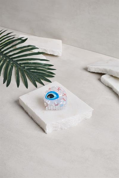 Damarlı Göz Mavi Mandal