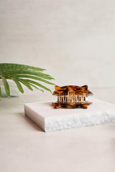 Foux Kedi Amber Tortoise Kemik Toka