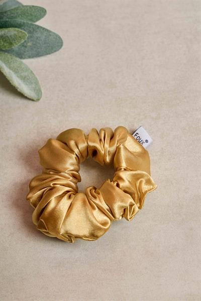 Gold Small Scrunchie