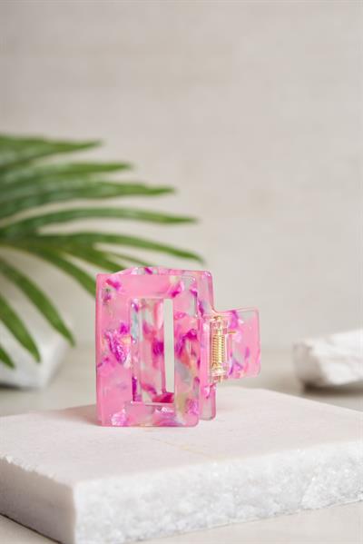 Kare Dikdörtgen Blush Petal Kemik Toka