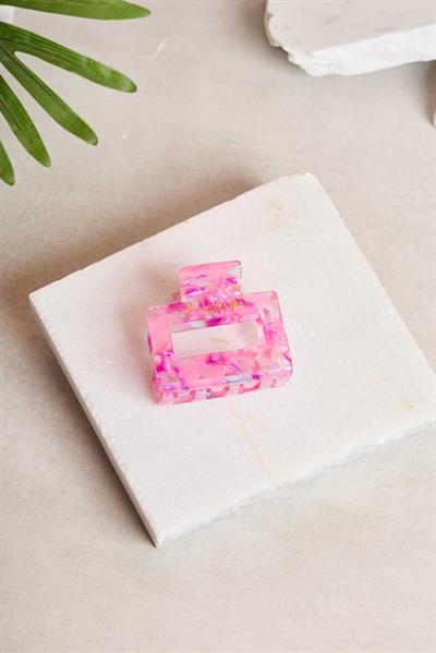 Kare Dikdörtgen Blush Petal Kemik Toka