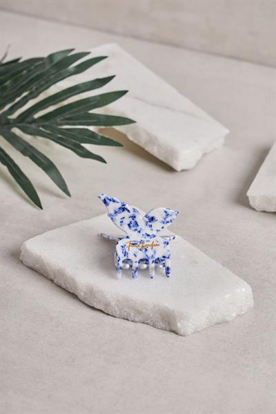 Kelebek Blue Blunch Kemik Toka 