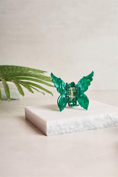 Kelebek Emerald Glass Kemik Toka