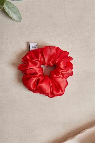 Kırmızı Small Scrunchie