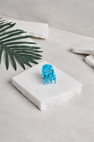 Klasik Midi Turkuaz Kemik Mandal