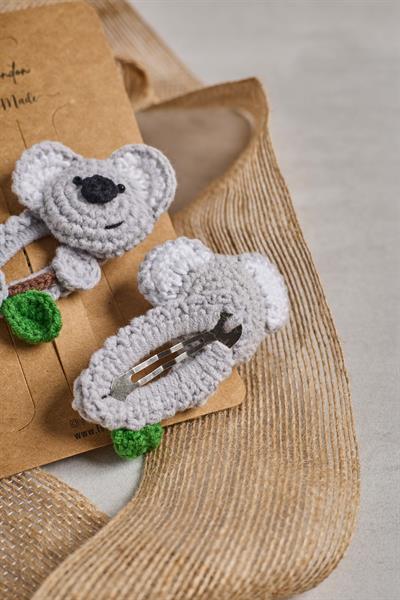 Koala 3D Örgü Çıtçıt Toka