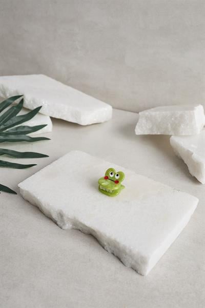 Kurbağa Mini Kemik Toka