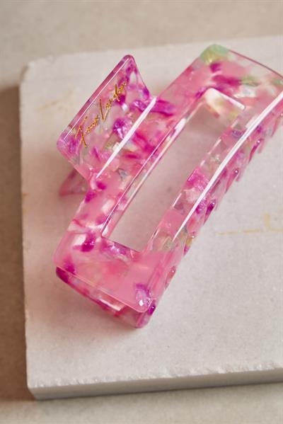 L Dikdörtgen Blush Petal Kemik Toka
